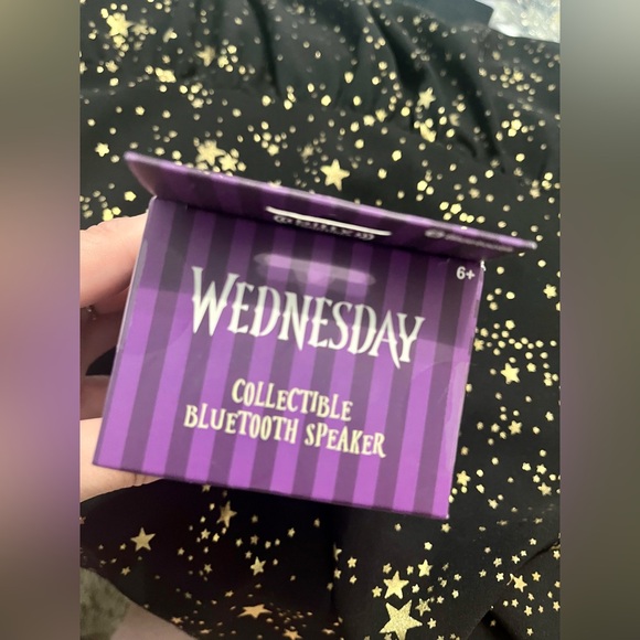 Wednesday Addams Bitty Boomers Collectible Bluetooth Speaker Ultra Portable - Picture 5 of 6